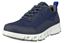 ECCO Sneaker Multi-Vent Gtxs Tex Lea (Vollnarbenleder, wasserdicht) marineblau Herren