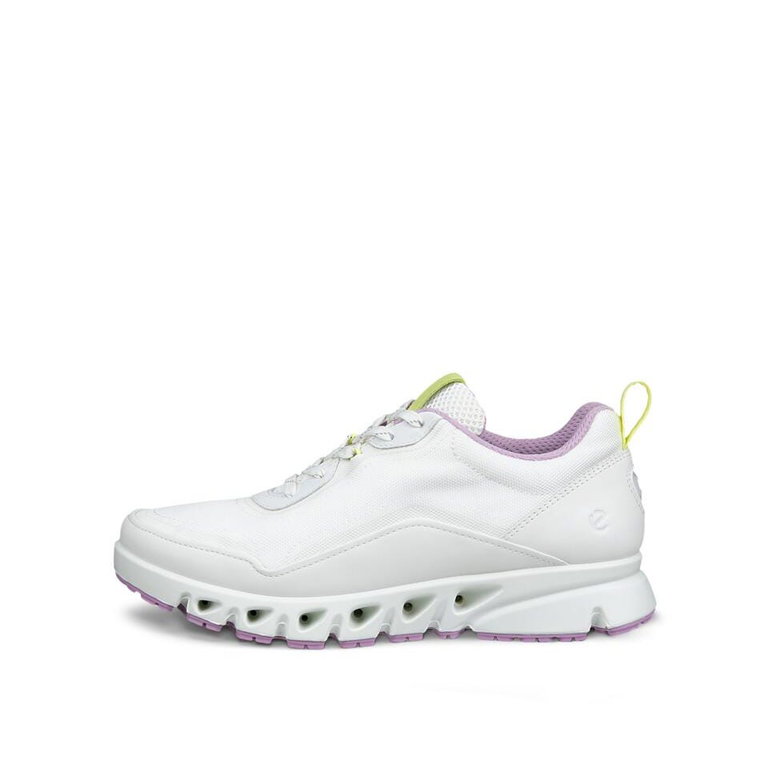 ECCO Sneaker Multi-Vent GTX (Leder/Textil, wasserdicht) 2026 weiss/lavender Damen