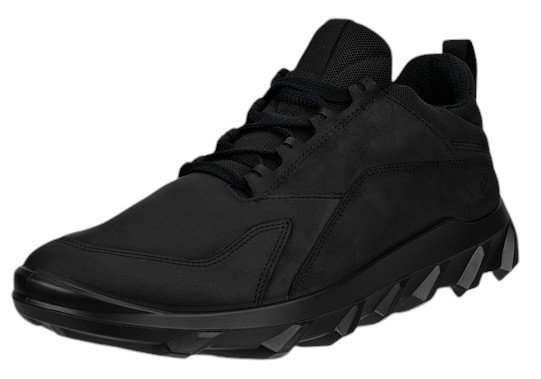 ECCO Sneaker Mx Low Lea (skóra nubukowa) czarny mężczyźni