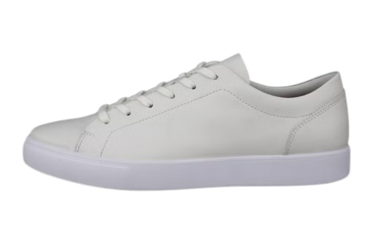 ECCO Sneaker Soft 10 (Vollnarbenleder) natur/weiss Herren