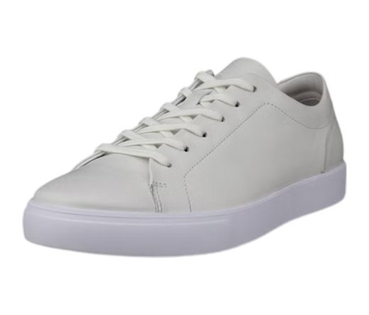 ECCO Sneaker Soft 10 (Vollnarbenleder) natur/weiss Herren