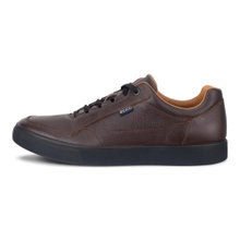 ECCO Sneakers Soft 10 (skóra nubukowa) ciemnobrązowe męskie