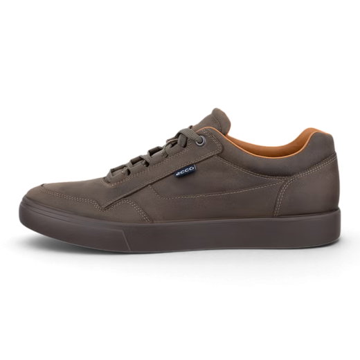 ECCO Soft 10 Sneakers (Premium Leather) brown men's