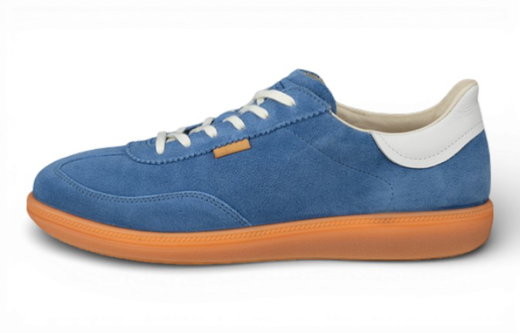 ECCO Sneaker Soft 11 (Wildleder) blau Damen