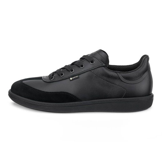 ECCO Soft 11 GTX Sneakers (full-grain leather, waterproof) black ladies