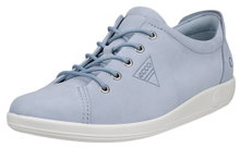 ECCO Sneakers Soft 2.0 Tie (lekka i elastyczna podeszwa) dustyblue damskie