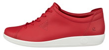 ECCO Sneaker Soft 2.0 Anniversary (ECCO Leder) rot Damen