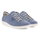 ECCO Sneaker Soft 2.0 Tie (leichte, flexible Sohle) blau Damen