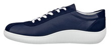 ECCO Sneaker Soft Zero (ECCO-Leder) navyblau/weiss Herren