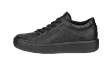 ECCO Sneaker Soft 60 (ECCO Leder) schwarz Kinder