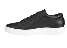 ECCO Sneaker Soft 60 (ECCO Leder) schwarz Damen