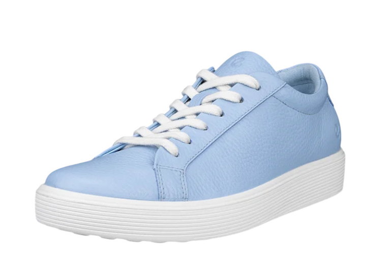 ECCO Sneaker Soft 60 (ECCO Leder) hellblau Damen
