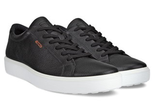 ECCO Sneaker Soft 60 (Premium-Leder) schwarz Herren