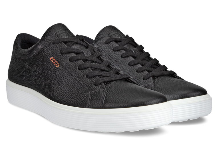 ECCO Sneaker Soft 60 (Premium-Leder) schwarz Herren