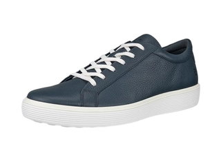 ECCO Sneaker Soft 60 (Premium-Leder) dunkelblau Herren