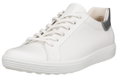 ECCO Sneaker Soft 7 Easy Slip Low (Premium-Leder) weiss Damen