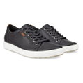 ECCO Sneaker Soft 7 (Vollnarbenleder) schwarz Damen