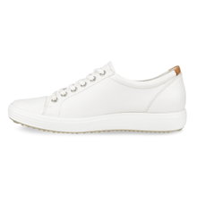 ECCO Sneaker Soft 7 (Vollnarbenleder) weiss Damen