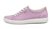 ECCO Sneaker Soft 7 (skóra nubukowa) lawendowy Damski