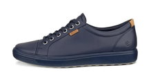 ECCO Sneaker Soft 7 (Vollnarbenleder) marineblau Damen