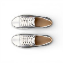 ECCO Sneaker Soft 7 (Vollnarbenleder) silber Damen