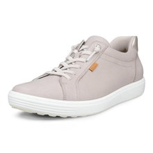 ECCO Soft 7 Sneakers (Nubuck Leather) beige Ladies