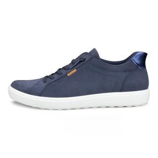 ECCO Sneaker Soft 7 (skóra nubukowa) granatowe damskie