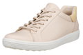 ECCO Sneaker Soft 7 Easy Slip Low (skóra premium) limestone damskie