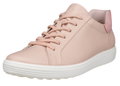 ECCO Sneaker Soft 7 Easy Slip Low (Premium-Leder) rosa Damen