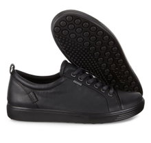 ECCO Sneaker Soft 7 Gtx Tie (Leder) schwarz Damen
