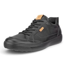 ECCO Soft 7 Sneakers (Full-grain Leather) 2026 Black Men's