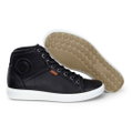 ECCO Sneaker Soft 7 High (leichte und flexible Sohle) schwarz Damen