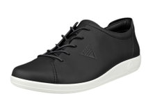 ECCO Sneaker Soft 2.0 Anniversary (ECCO Leder) schwarz Damen
