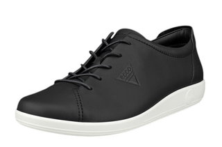 ECCO Sneaker Soft 2.0 Anniversary (ECCO Leder) schwarz Damen