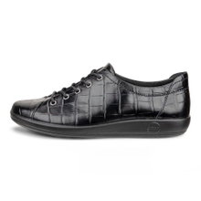 ECCO Sneaker Soft 2.0 Tie (light and flexible sole) 2026 black ladies