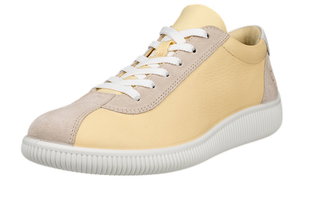 ECCO Sneaker Soft Zero (ECCO Leder) gelb/beige Damen