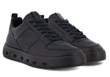 ECCO Sneaker Street 720 (Leder, wasserdicht) schwarz Damen