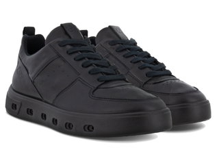 ECCO Sneaker Street 720 (Leder, wasserdicht) schwarz Damen
