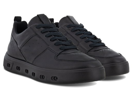 ECCO Sneaker Street 720 (Leder, wasserdicht) schwarz Damen