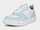 ECCO Sneaker Street 720 (Leder, wasserdicht) hellblau/weiss Damen
