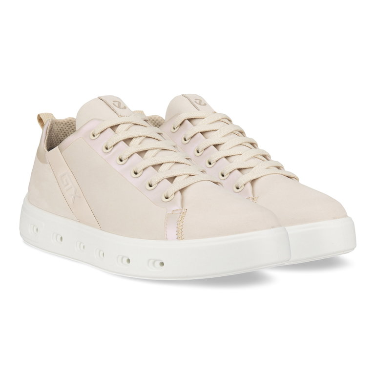ECCO Sneaker Street 720 GTX (skóra nubukowa, wodoodporna) limestone damskie