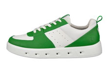 ECCO Sneaker Street 720 GTX (Glattleder, wasserdicht) grün/weiss Herren