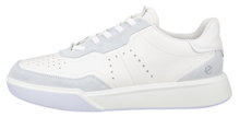 ECCO Sneaker Street Court Lea (Premium-Leder) weiss/violett Damen
