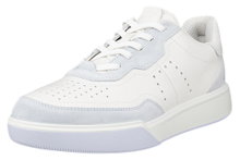 ECCO Sneaker Street Court Lea (Premium-Leder) weiss/violett Damen