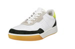 ECCO Sneaker Street Court Lea (Premium Leder) weiss/bunt Herren