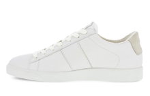 ECCO Sneaker Street Lite (Premium-Leder, hoher Tragekomfort) weiss Damen