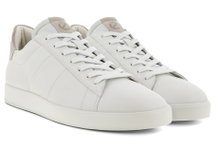 ECCO Sneaker Street Lite (Premium-Leder) weiss Herren