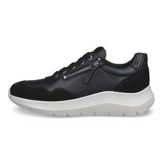 ECCO Sneaker Valerie Side Zip (skóra licowa) czarny damski