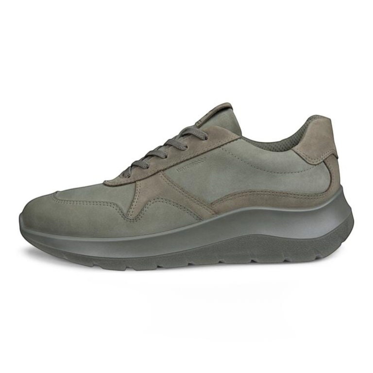 ECCO Sneaker Valerie WP (skóra nubukowa, wodoodporna) oliwkowa damska