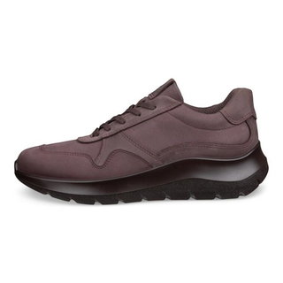ECCO Sneaker Valerie WP (skóra nubukowa, wodoodporna) ciemnofioletowe damskie